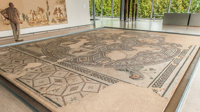 Mosaics of Saint Romain en Gal - In the Museum